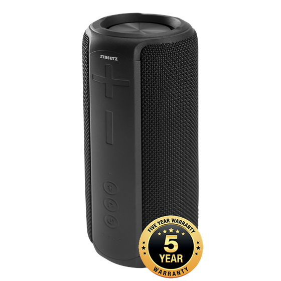 Bluetooth zvučnik, STREETZ CM767, IPX7, mikrofon, crni