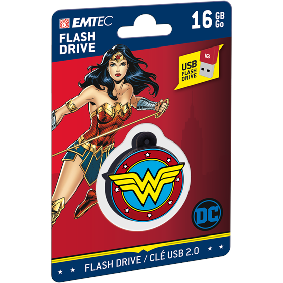 USB stick EMTEC DC, 16GB, USB2.0, Wonder Woman