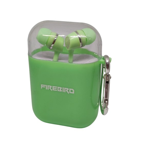 Slušalice FIREBIRD by ADDA Passion L-304, mikrofon, plastična kutijica, zelene