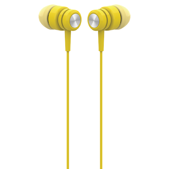 Slušalice ADDA Action Q25-RY, In-Ear, 3.5mm, Radient žute