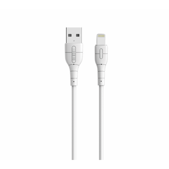 Kabel ADDA USB-303-WH, Charge+Data, USB-A na 8Pin, 2.1A,1m, bijeli