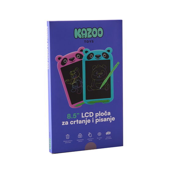 Digitalna ploča za crtanje KAZOO KS-P-01, 8.5", više boja