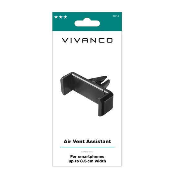 IZLOŽBENI PRIMJERAK - Auto nosač VIVANCO 63214 Assistant, za ventilaciju, crni
