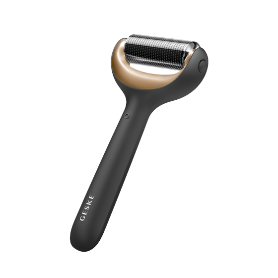 MicroNeedle Face & Body Roller GESKE| 8 in 1 , gray