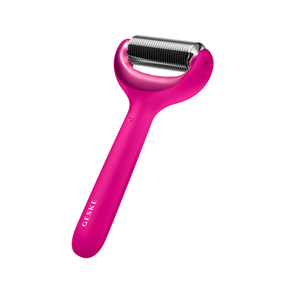 MicroNeedle Face & Body Roller GESKE | 8 in 1 , magenta