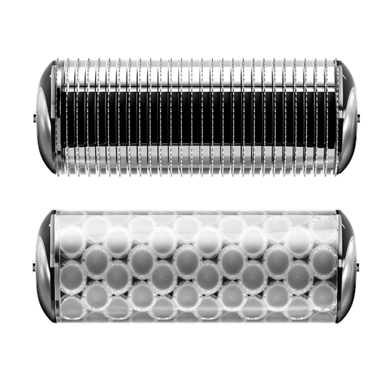 MicroNeedle Face & Body Roller GESKE| 8 in 1 , gray