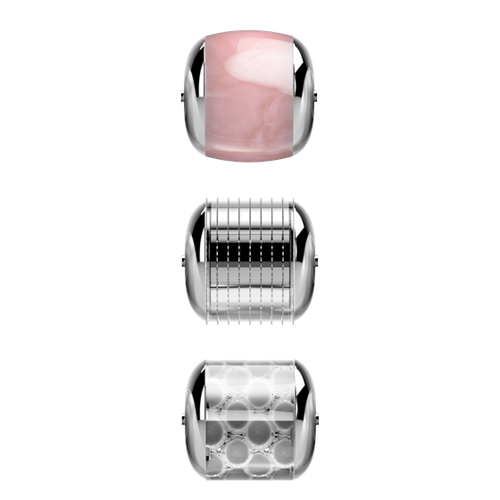 MicroNeedle Face Roller GESKE | 9 in 1 , magenta