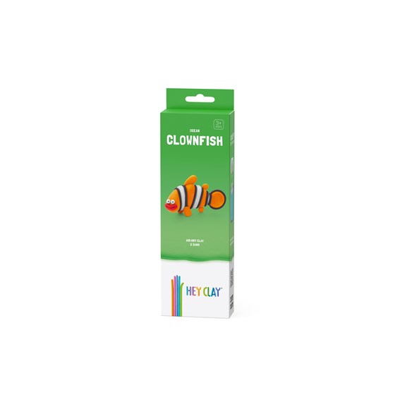 Glina KAZOO HEY CLAY Clownfish 30058, 3 kutijice