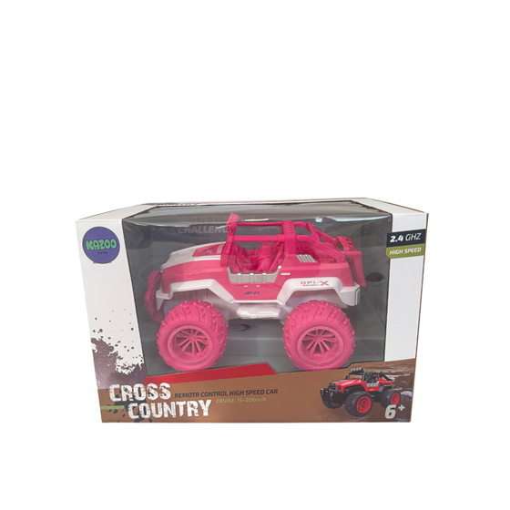 Auto na daljinsko upravljanje KAZOO 36758B, 1:12, rozi