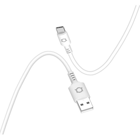 Kabel Adda Collins USB-200-WH, USB-A na Type-C, 18W, Premium TPE, 1.2m, bijeli