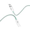 Kabel Adda Collins USB-210-LG, Type-C na Type-C, 60W, pleteni, 1m, svijetlo zelena