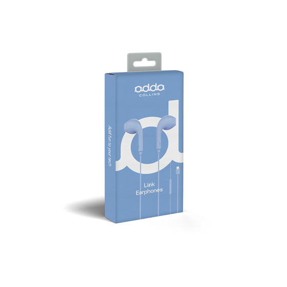 Slušalice Adda Collins ERP-001-LB, Link, žičane, In Ear, Type-C, plave