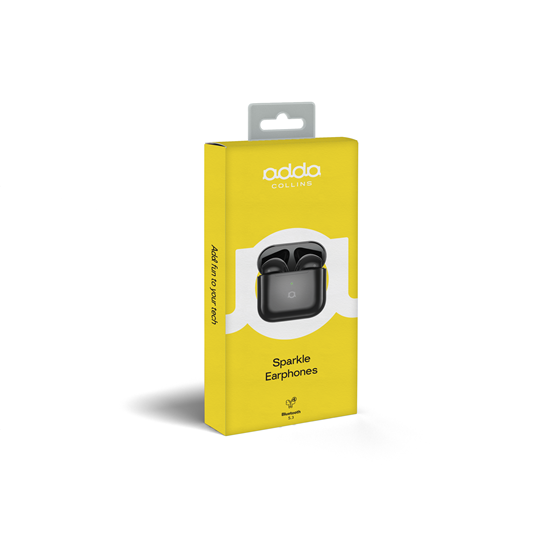 Slušalice Adda Collins TWS-007-BK, Sparkle TWS, bluetooth 5.3, crne