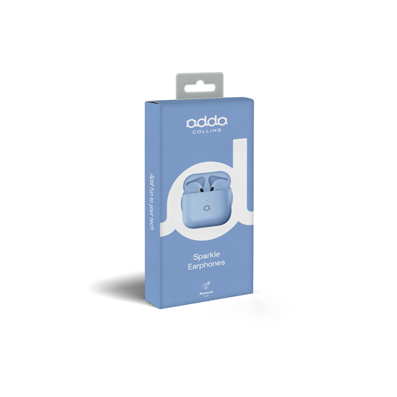 Slušalice Adda Collins TWS-007-LB, Sparkle TWS, bluetooth 5.3, plave