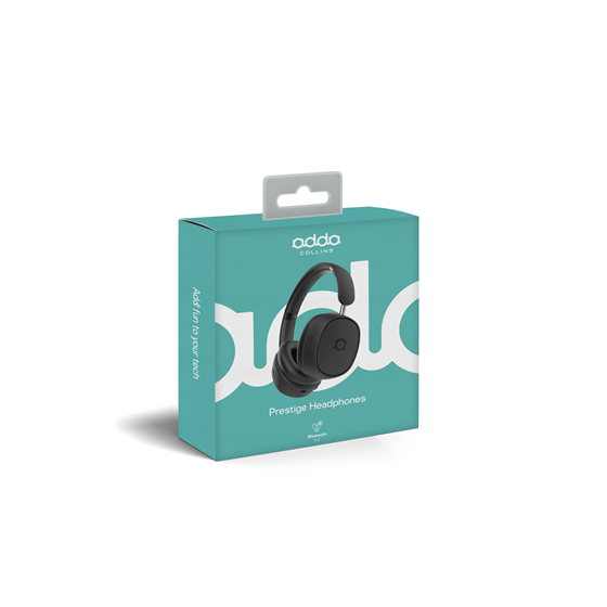Slušalice Adda Collins HP-002-BK, Prestige, naglavne, Active Noise Cancellation, Bluetooth 5.4, crne