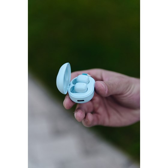 Slušalice Adda Collins BUD-002-LB, Aura, bluetooth 5.4, plave