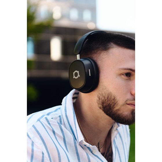 Slušalice Adda Collins HP-002-BK, Prestige, naglavne, Active Noise Cancellation, Bluetooth 5.4, crne