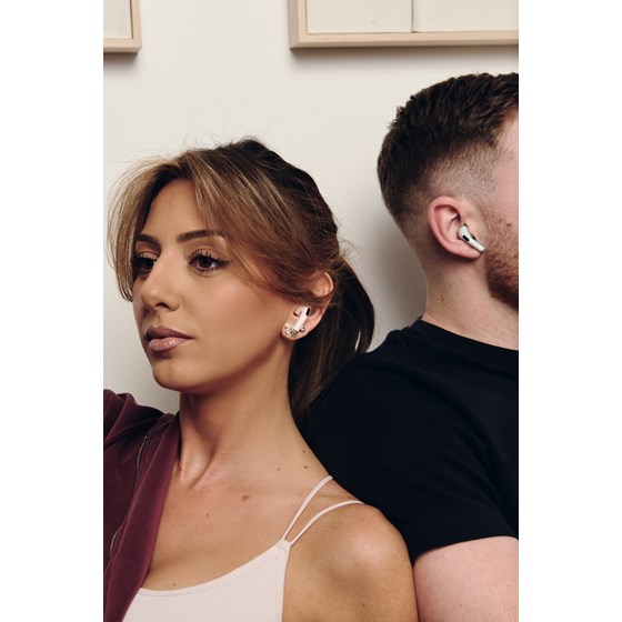 Slušalice Adda Collins TWS-007-LP, Sparkle TWS, bluetooth 5.3, roze