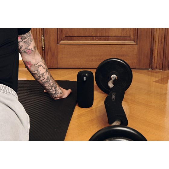 Bluetooth zvučnik Adda Collins SP-001-BK, Wave, 10W, FM, RGB, crna