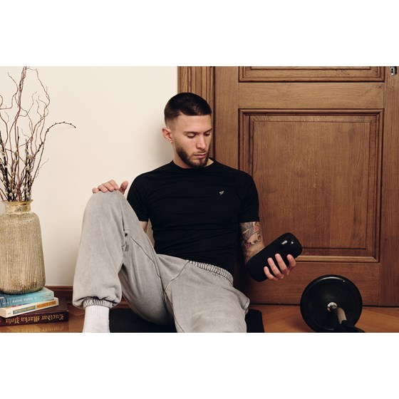 Bluetooth zvučnik Adda Collins SP-001-BK, Wave, 10W, FM, RGB, crna