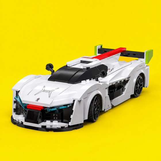 Auto R/C za sastavljanje Pininfarina-H2 Speed LILBIG C51090W, 1:20, 296 dijelova