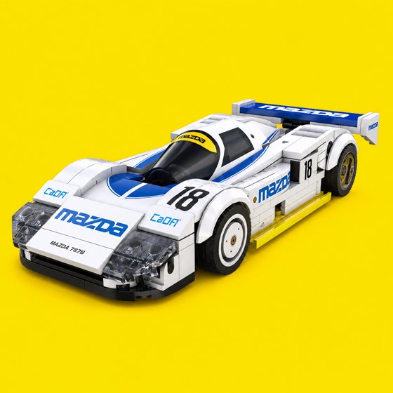 Auto za sastavljanje Mazda 787B LILBIG C55029W, 1:24, 242 dijela