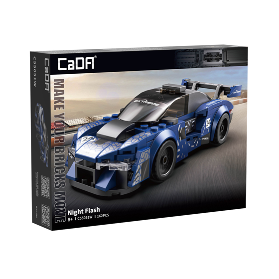 STEM Auto KAZOO Night Flash C55051W, 162 dijelova