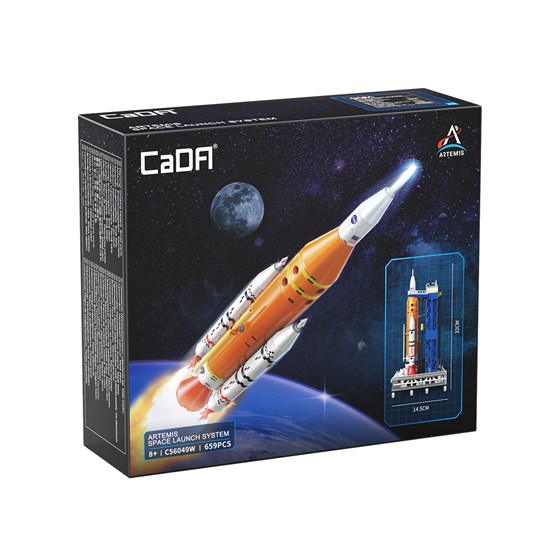 STEM NASA Artemis SLS raketa KAZOO C56049W, 1:460, 659 dijelova