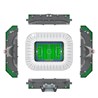 STEM Nogometni stadion Juventus Allianz Stadium KAZOO C66021W, 3638 dijelova