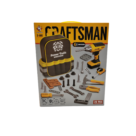 Igračka građevinski set s ruksakom KAZOO T025