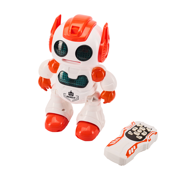 Robot interaktivni KAZOO 606-30, plesni, bacanje diskova, daljinsko upravljanje