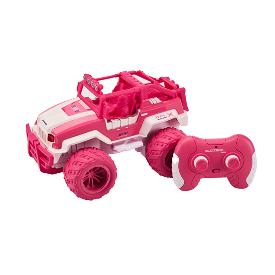 Auto na daljinsko upravljanje KAZOO 36758B, 1:12, rozi