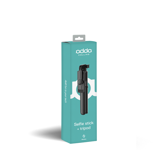 Selfie + Tripod Adda Collins PH-001-BK, Bluetooth, 18,5 - 68cm, crni