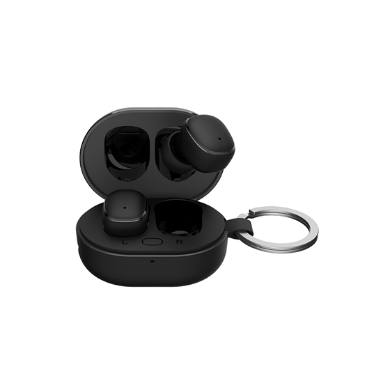 Slušalice Adda Collins BUD-002-BK, Aura, bluetooth 5.4, crne