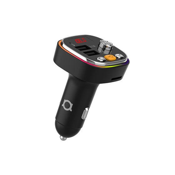 FM Transmitter Adda Collins FM-001-RGB, Ambient Tune, Bluetooth 5.0, 2xUSB-A, crni 