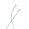 Kabel Adda Collins USB-210-LG, Type-C na Type-C, 60W, pleteni, 1m, svijetlo zelena