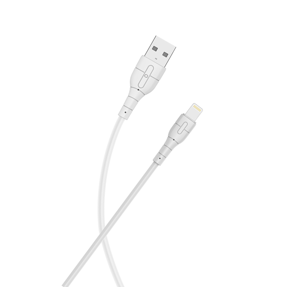 Kabel Adda Collins USB-303-WH, USB-A na 8pin, 10W, 2.1A,1m, bijeli