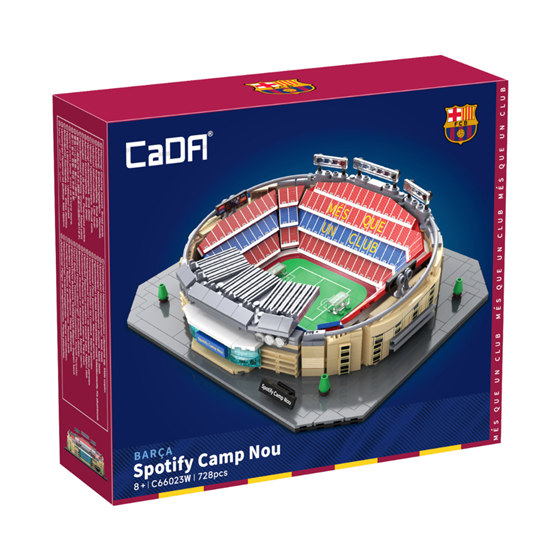 STEM Nogometni stadion Barcelona Spotify Camp Nou Stadium KAZOO C66023W, 723 dijelova