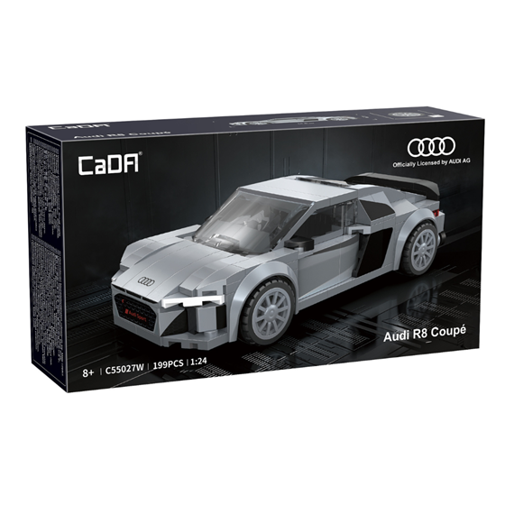 Auto za sastavljanje Audi R8 Coupe LILBIG C55027W, 1:24, 199 dijelova