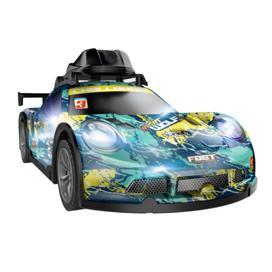 Auto na daljinsko upravljanje s FPV kamerom KAZOO LH-C076, plava