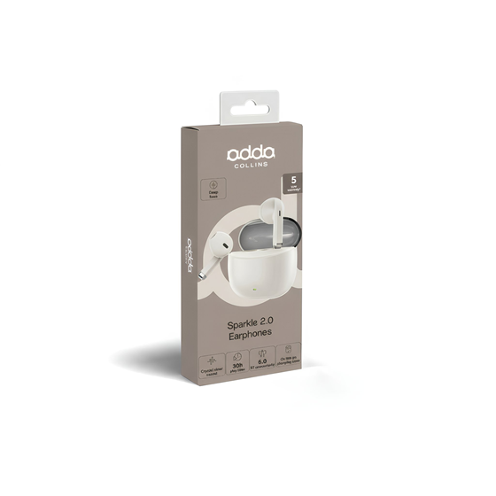 Slušalice Adda Collins TWS-011-CH, Sparkle 2.0 TWS, bluetooth 6.0, champagne