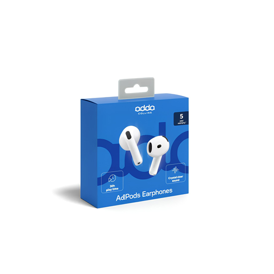 Slušalice Adda Collins TWS-012-WH, AdPods TWS, bluetooth 6.0, bijele