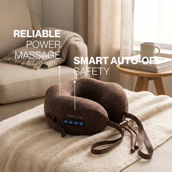 Masažni jastuk za vrat ZEEN Care REVIVO, dubinska masaža, vibracija, promjena smjera