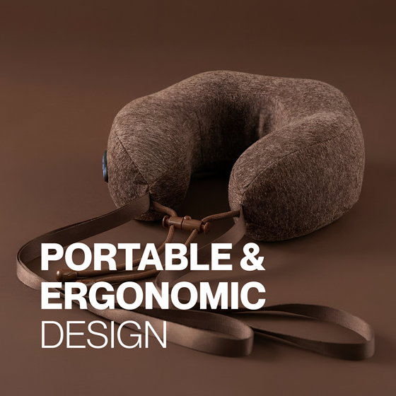 Masažni jastuk za vrat ZEEN Care REVIVO, dubinska masaža, vibracija, promjena smjera