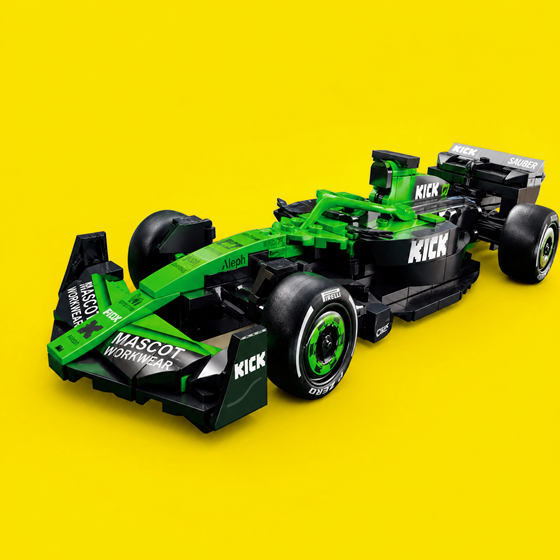 Formula za sastavljanje KICK Sauber C45-2025 LILBIG C55082W, 1:24, 348 dijelova