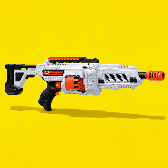 Blaster električni Long Range Gun s mekanim mecima LILBIG PY-2611, 36 metaka