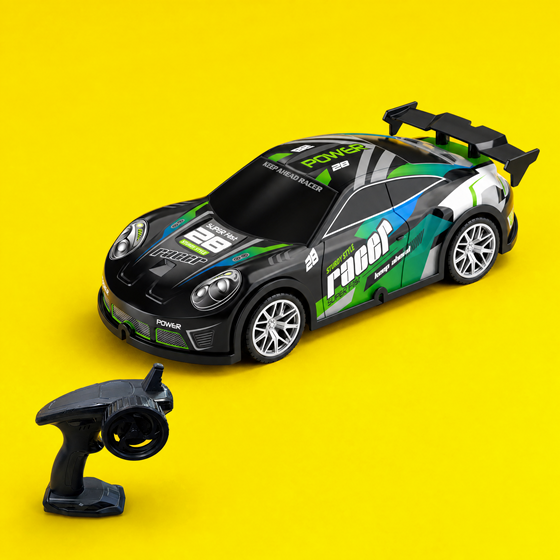 Auto R/C drift Neon Drifter s LED svjetlima LILBIG RC-2619, crni, 1:22