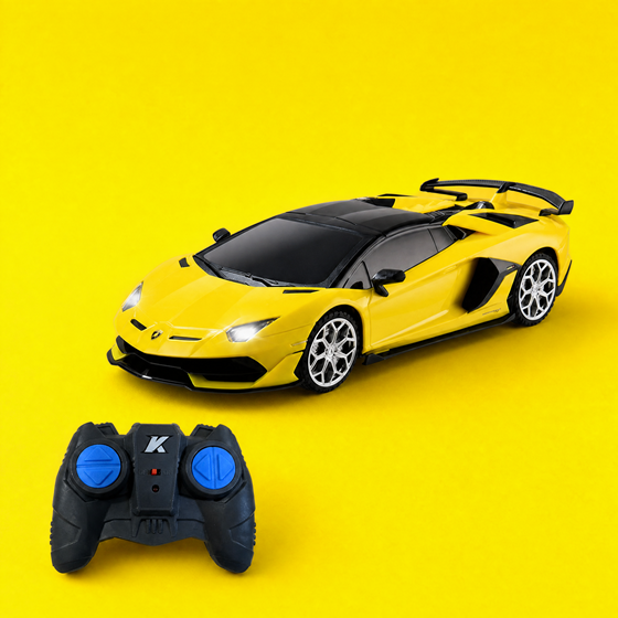 Auto R/C Lamborghini Aventador SVJ Roadster s LED svjetlima LILBIG RL-2608, 1:24
