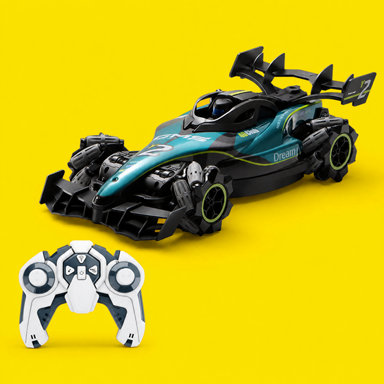 Formula R/C stunt sa sprej funkcijom LILBIG RS-2616, zelena, 1:12