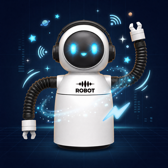 Robot R/C programabilni Command Bot s glasovnim kontrolama LILBIG RB-2614